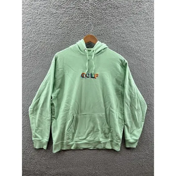 Golf Wang Shirts Golf Wang Embroidered Logo Mint Green Hoodie Hoodie Size Large Poshmark
